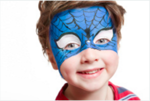 Face Painting designs for boys.
