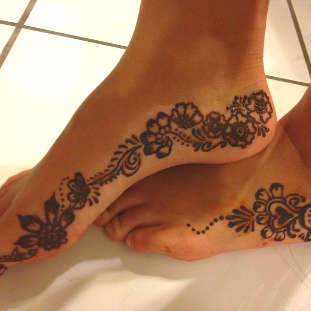 Ankle henna | Henna tattoo designs, Henna tattoo, Henna ankle